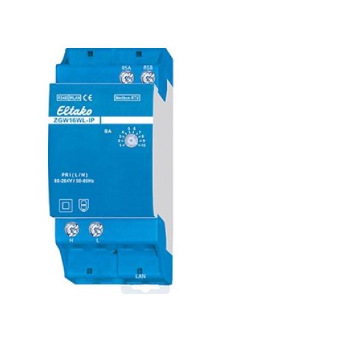 Bild: Eltako Modus-Stromzähler ZGW16WL-IP MQTT-Gateway über WLAN o. LAN