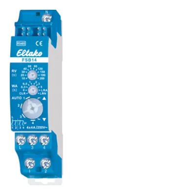 Eltako FSB14 Schaltaktor 2-Kanal | RS485 | für Rollladen & Jalousie | 2x 230V 4A | REG 1TE | bidirektional
