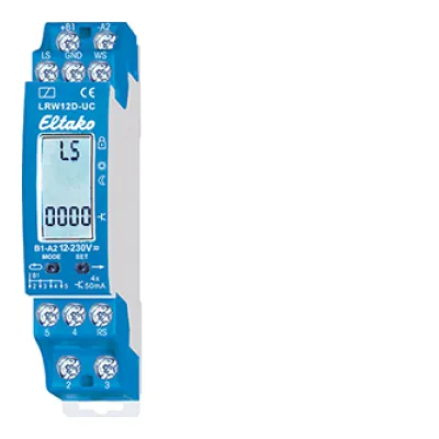 Eltako LRW12D-UC Sensorrelais | Licht, Dämmerung, Regen & Wind | 4 Ausgänge | DIN-Schiene | 8-230V