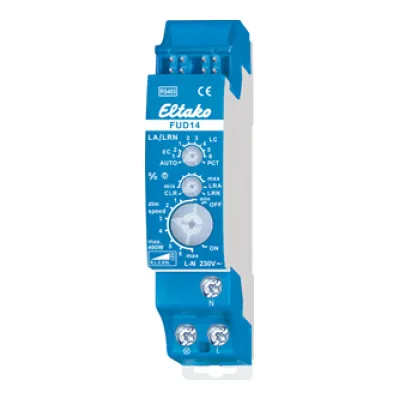 Eltako FUD14 Universal-Dimmschalter | RS485 Busaktor | 400W | REG 1TE | 230V
