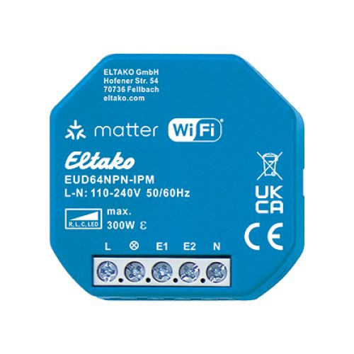 Bild: Eltako Universal-Dimmaktor Matter über WiFi EUD64NPN-IPM