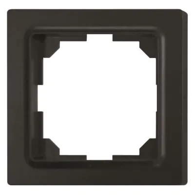 Eltako Universalrahmen 1-fach R1UE55-am 30055788 | E-Design55 | 55x55 mm Innenmaß | Kunststoff | anthrazit matt