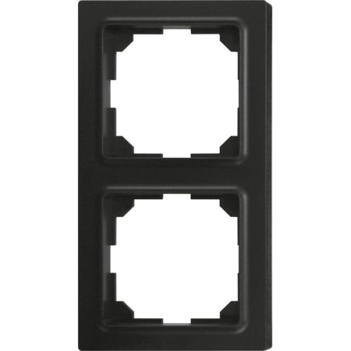 Bild: Eltako Universalrahmen R2UE55-am 2-f E-Design55 anthrazit matt