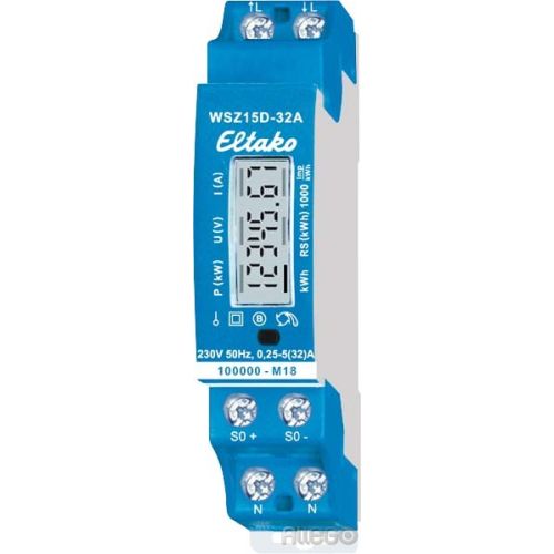 Bild: Eltako WSZ15D-32A MID Wechselstromzähler MID geeicht
