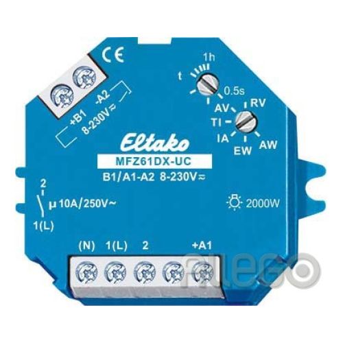 Bild: Eltako Zeitrelais,multifunktion 0,1s-1h,10A,1W MFZ61DX-UC