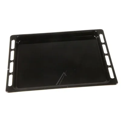 Emaillierte Fettpfanne für Whirlpool Herd 482000027560 schwarz