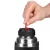 Bild: Emsa Isolierflasche SENATOR SLEEVE 515711 | Thermoflasche 0,5l Edelstahl | hält 12h heiß / 24h kalt | Schwarz