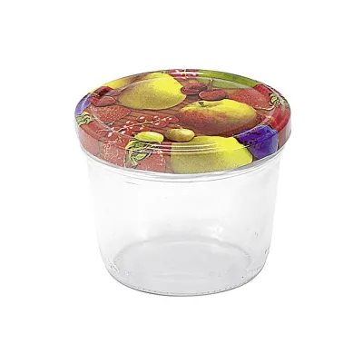 Emsy Sturzglas 230ml 6erPAK Obstdekor 59007