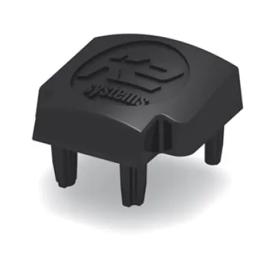 K2 Systems Endkappe 1004765 für SolidRail Light 37 | Abschlusskappe | glasfaserverstärktes PA | 39,5x37,2x26,3 mm