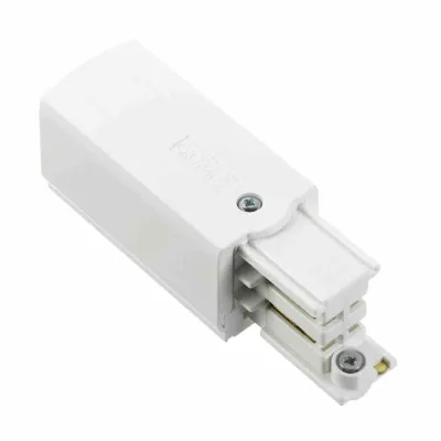 TRILUX Endeinspeisung XTS11-3 5854700 | 3-Phasen-Stromschiene | Schutzleiter rechts | kopfseitig | weiß