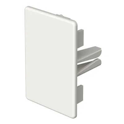 OBO Bettermann Endstück WDKH-E40060RW | halogenfrei 40x60 mm | PC/ABS Kunststoff | aufrastbar | RAL9010 reinweiß