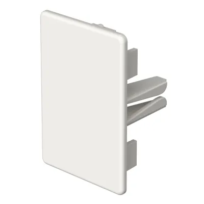 OBO Bettermann Endstück WDKH-E40060RW | halogenfrei 40x60 mm | PC/ABS Kunststoff | aufrastbar | RAL9010 reinweiß