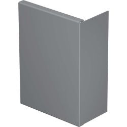 Endstück LF-K 80x210mm li/re Kst stgr RAL7030
