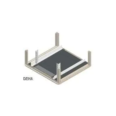 ENOC Bodenblechpaket BPP 810 X1-S | 800x1000 mm | Metall | Kabeleinführung | RAL 9005 | schwarz