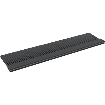 ENOC Bürstenleiste BL-W3 Kabeleinführung W3 Wandschrankserie 57460 | 278x9x58 mm | Kunststoff | schwarz | RAL 9005