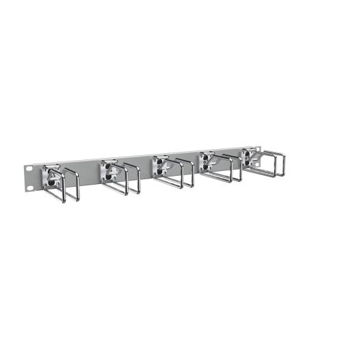 Bild: Enoc Querrangierpanel 1 HE, gr/chrom CPM 01-RAL 7035