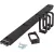 Bild: Enoc Kabelführungspanel KPP 01-S / 54811 | 19 Zoll 1HE Rangierpanel | Metall | 485 mm Breite | RAL 9005 schwarz