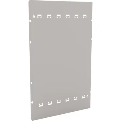 Enoc Rückwand Stahlblech BS NSVE 15 | 53853 | für Wandschrank NSVE 15HE | 406x665 mm | pulverbeschichtet | grau