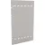 Bild: Enoc Rückwand Stahlblech BS NSVE 15 | 53853 | für Wandschrank NSVE 15HE | 406x665 mm | pulverbeschichtet | grau