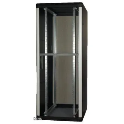 Enoc Serverschrank S1 81020-S | 42HE | 19 Zoll | 800x1000x2000 mm | Aluminium | IP20 | zerlegbar | schwarz RAL9005