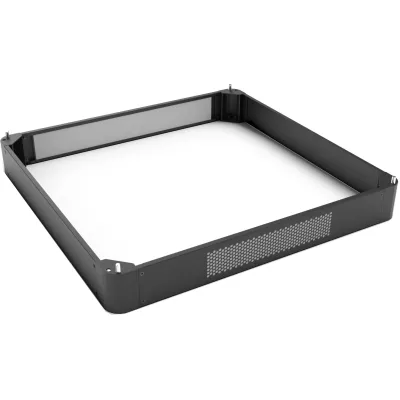 Enoc Sockelpaket SOP 810 X1-DE-S | belüftet für Schrank F1/F3/S1 | 800x1000x100 mm | Stahl | schwarz