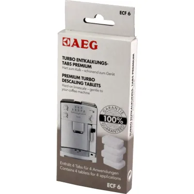 Entkalkungstabletten AEG ECF6 9001672972 für Kaffeemaschine 4Stk