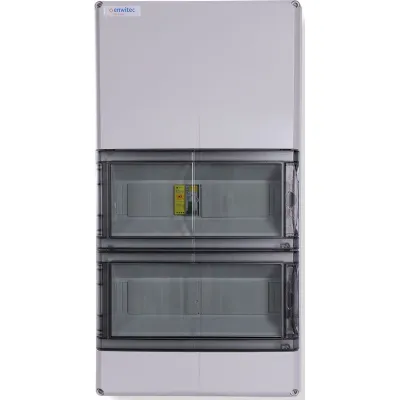 enwitec Umschalteinrichtung 3-phasig 63A | Netzumschaltbox 230-400V | IP65 | DE-CH | für KOSTAL Plenticore G3