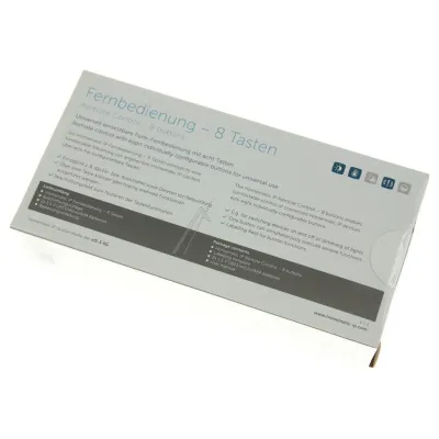 Homematic IP Fernbedienung HmIP-RC8 142307A0 | 8 Tasten Funkfernbedienung | Smart Home Steuerung | kabellos | weiß