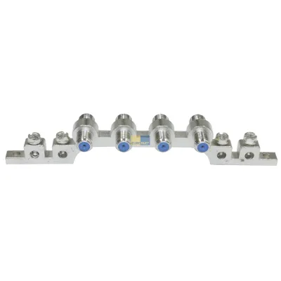 Erdungsblock für Koaxkabel 4-fach