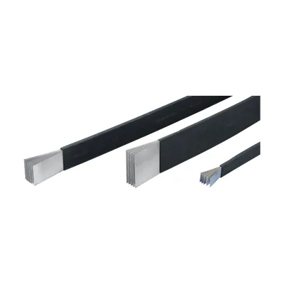 ERICO Stromschiene Flexibar Advanced FADV2MTC4X24X1 | Kupfer lamelliert | 2m | 400A | verzinnt | 4x24x1mm | halogenfrei