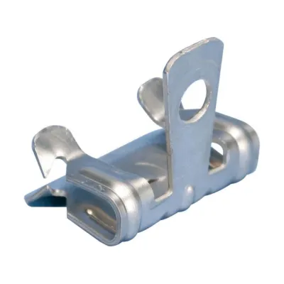 ERICO CADDY Befestigungsklammer 4H58-2 179620 | Klammer P2 | Flansch 8-14mm | rostfreier Stahl | Kette | unbehandelt