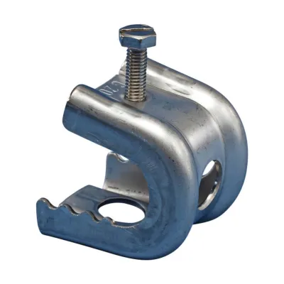 ERICO CADDY Befestigungsklammer C20S4 336130 | M6x25 | Edelstahl 304 | Flansch 4–20mm | 1100N | metrisch