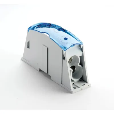 ERICO Anschlussklemme SB2C400AL | Power Block 1-polig | 670A | Aluminium | 35-120mm² | Industrie Verteilerblock