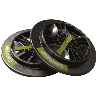 LÜBBERING Ersatzrad-Set A90501 | Kabeltrommel Ersatzräder | Roll..Profi CONTOUR | 2 Stück | 510mm | 200kg | Kunststoff