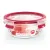 Bild: Emsa Frischhaltedose Clip & Close Glas N10403 | 0,6 L rund | ofen-, mikrowellen-, gefriergeeignet | luftdicht