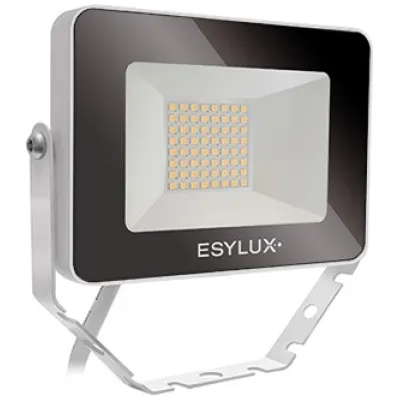 ESYLUX LED-Strahler OFL BASIC EL10810909 | 10W | 1000lm | 4000K neutralweiß | IP65 | Aluminium weiß