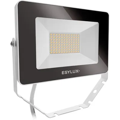 ESYLUX LED-Strahler OFL BASIC 30W 4000K EL10810718 | Außenstrahler IP65 | 3000lm | Aluminium | schwenkbar | weiß