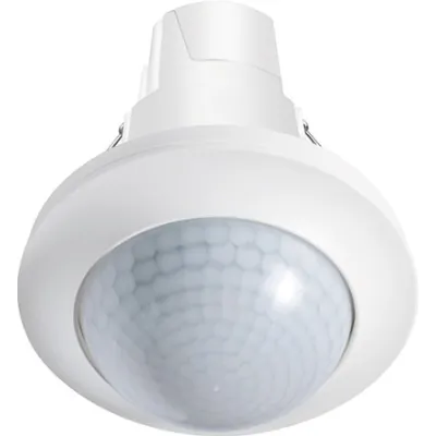 ESYLUX Präsenzmelder PD-C 360i/24 PS plus DALI EP10428111 | Deckenmontage | DALI-2 | 24m Erfassung | Unterputz | Weiß