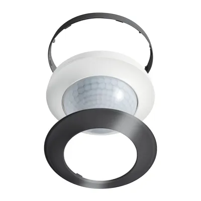 ESYLUX Abdeck-Set COMPACT COVER SET 24/32 BK | EP00007491 | Zubehör für Decken-Bewegungsmelder | schwarz