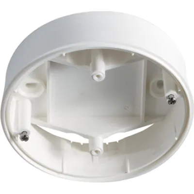 ESYLUX Aufputzdose IP20 EP10425370 | Zubehör für Präsenzmelder/Bewegungsmelder | großer Verdrahtungsraum | weiß