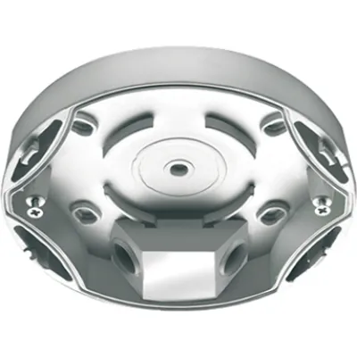 ESYLUX Aufputzdose EM10425400 | Aufputzgehäuse Präsenzmelder IP54 | für PD360 MD360 | Membran-Leitungseinführung | weiß