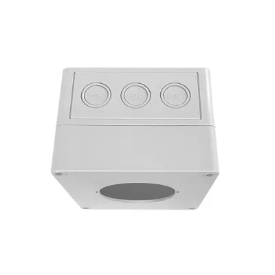 ESYLUX Aufputzdose IP54 EP10427183 für COMPACT APC DALI-2 | mit Leitungseinführung | Zubehör | grau
