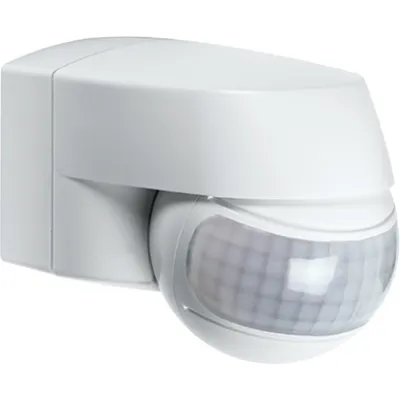 ESYLUX Bewegungsmelder MD 120 EM10025211 | 120° Erfassungswinkel | 12m Reichweite | IP44 | Aufputz | 230V | Weiß