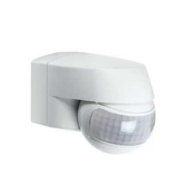 ESYLUX Bewegungsmelder MD 120 EM10025211 | 120° Erfassungswinkel | 12m Reichweite | IP44 | Aufputz | 230V | Weiß