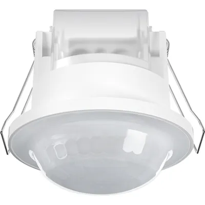 ESYLUX Bewegungsmelder BASIC EXPRESS MD 360° 08 IR | 8 m Reichweite | Unterputz | IP23 | weiß