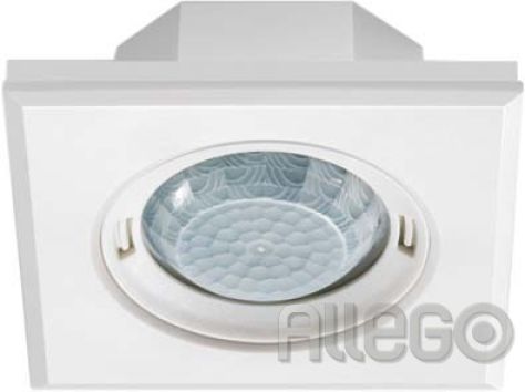 ESYLUX Bewegungsmelder UP quadratisch weiß MD-FLAT 360i/8 SW