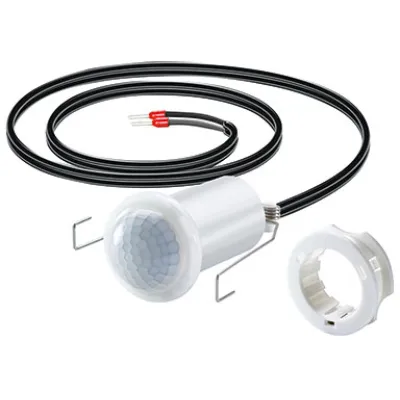 ESYLUX Präsenzmelder Decke PD-C 360/8 mini BMS | DALI-2 | 360° | PIR & Lichtsensor | 8m | UP | weiß