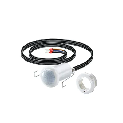 ESYLUX Präsenzmelder PD-C360/8 mini Slave | 360° | Deckeneinbau | 8m Reichweite | IP55 | weiß