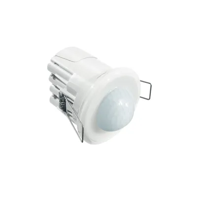 ESYLUX Präsenzmelder PD-CE360i/8 | 360° Deckeneinbau | 8m Reichweite | 230V | IP40 | fernbedienbar | opal-matt