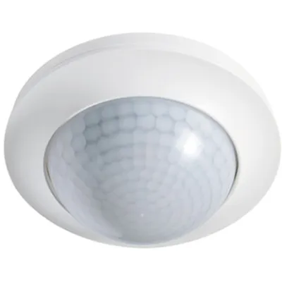 ESYLUX Präsenzmelder PD-C360i/24 | Deckenmontage 360° | Unterputz | Reichweite 24 m | 230 V | IP20 | weiß